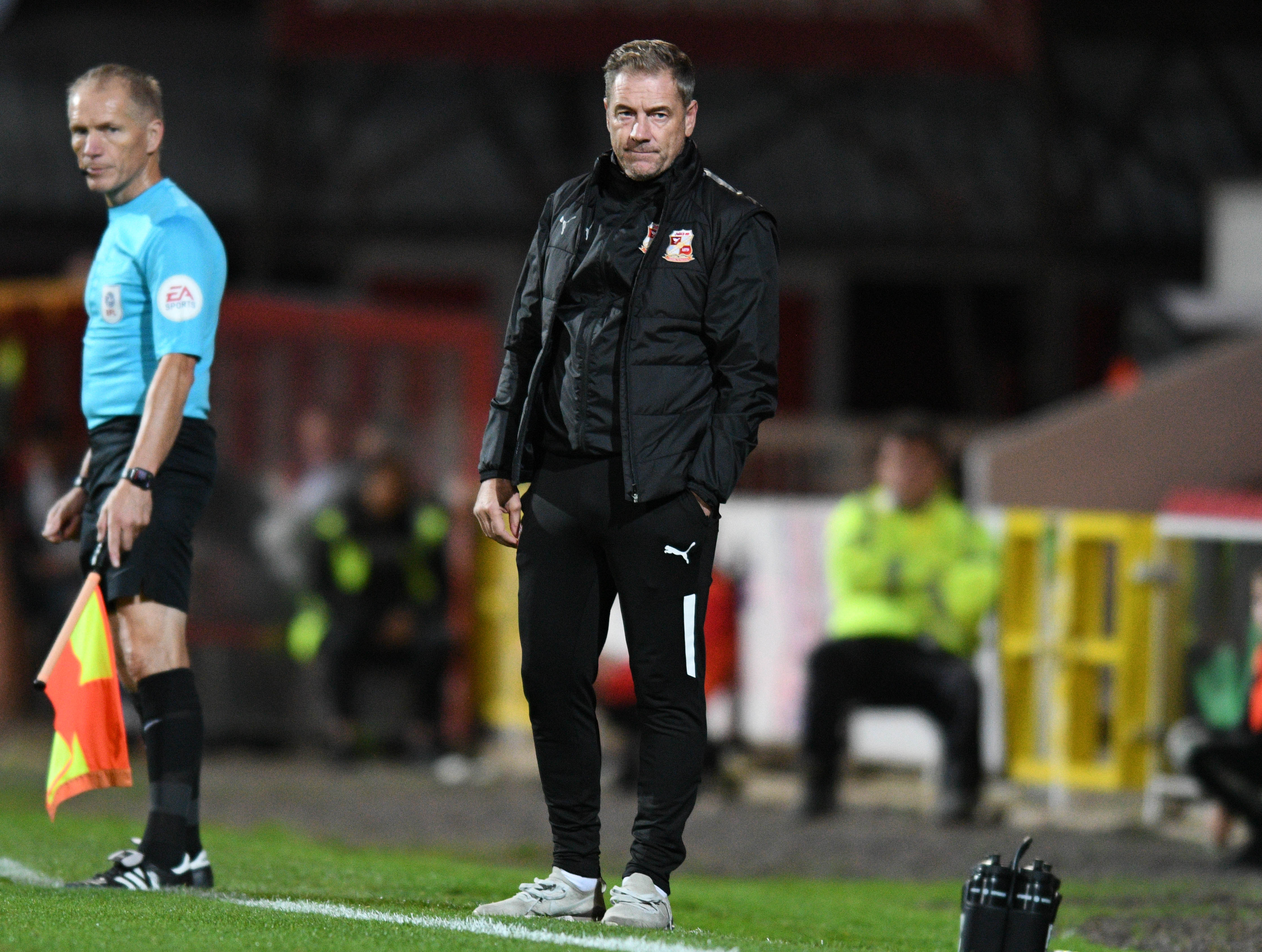 Scott Lindsey was disappointed that defensive lapses cost his team against Northampton